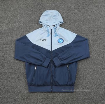 Rompevientos del Napoli 2023-2024 Azul