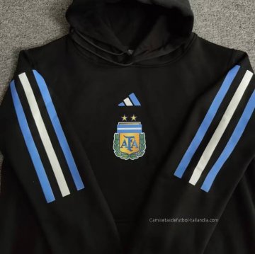 Sudadera con Capucha del Argentina 2022-2023 Negro