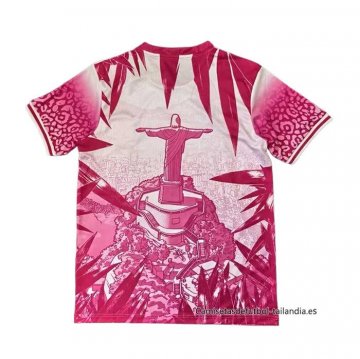 Tailandia Camiseta Brasil Jesus 2025-2026 Rosa