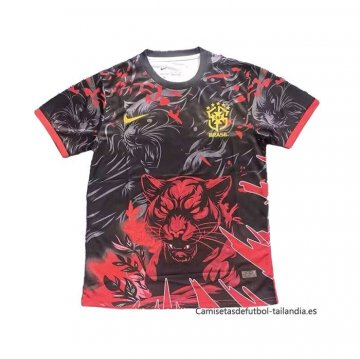 Tailandia Camiseta Brasil Special 2026 Negro Rojo