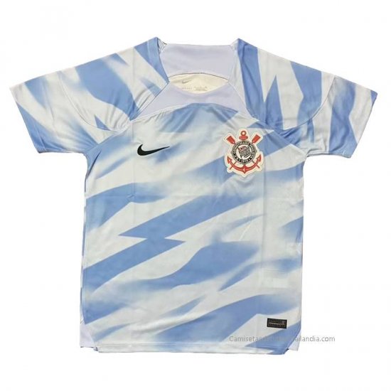 Tailandia Camiseta Corinthians Portero 2023 Azul - Haga un click en la imagen para cerrar