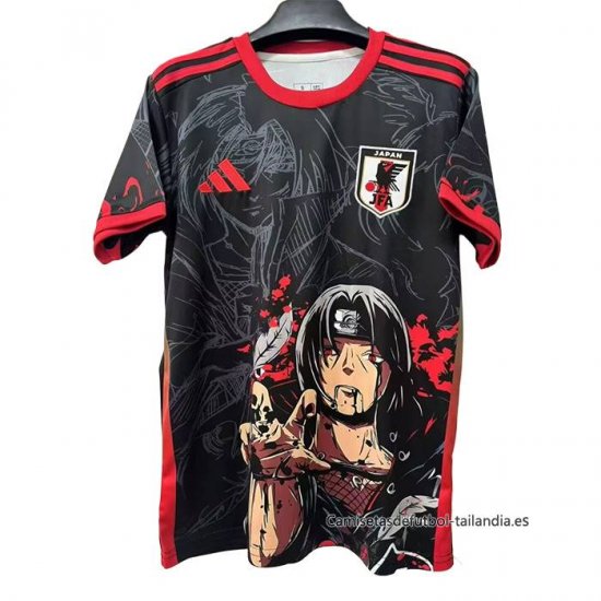 Tailandia Camiseta Japon Anime 2025-2026 Negro - Haga un click en la imagen para cerrar