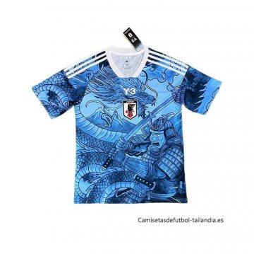 Tailandia Camiseta Japon Y-3 Anime 2025-2026 Azul Tailandia Camiseta Japon Y-3 Anime 2025-2026 Azul