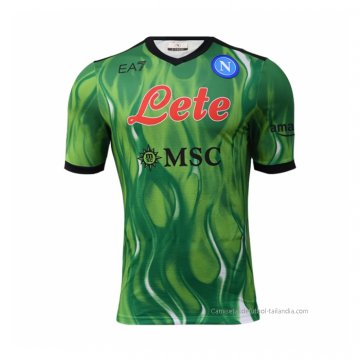 Tailandia Camiseta Napoli Portero 2021-2022 Verde Tailandia Camiseta Napoli Portero 2021-2022 Verde