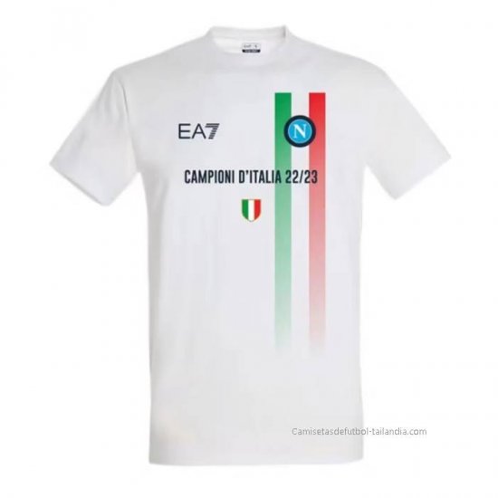 Tailandia Camiseta Napoli Special 2022-2023 Blanco - Haga un click en la imagen para cerrar