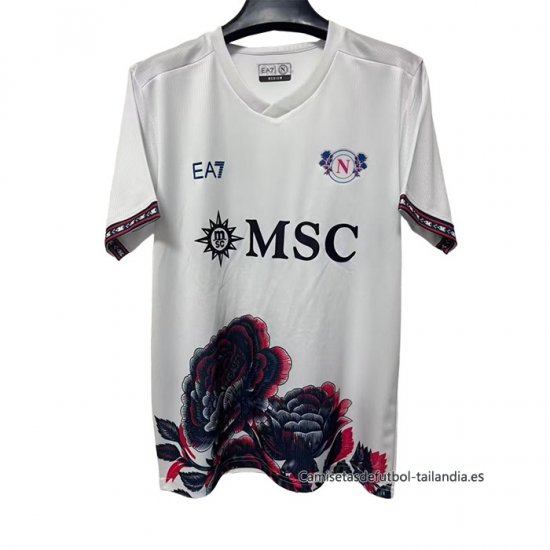 Tailandia Camiseta Napoli Special 2026-2027 Blanco - Haga un click en la imagen para cerrar