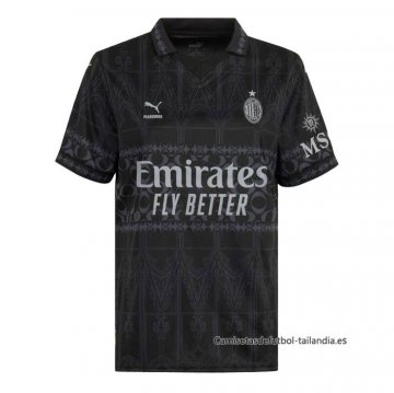 Camiseta AC Milan Pleasures Mujer 2023-2024