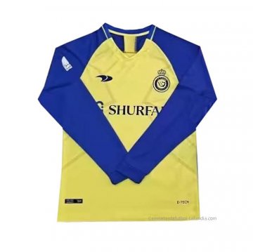 1ª Camiseta Al Nassr Manga Larga 2022-2023