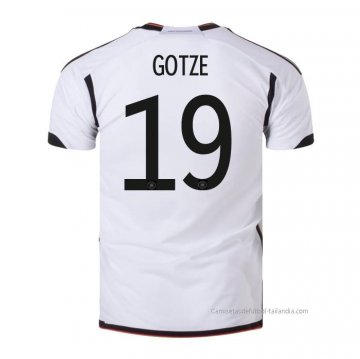 1ª Camiseta Alemania Jugador Gotze 2022 1ª Camiseta Alemania Jugador Gotze 2022