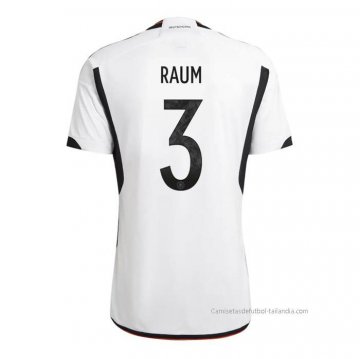 1ª Camiseta Alemania Jugador Raum 2022 1ª Camiseta Alemania Jugador Raum 2022