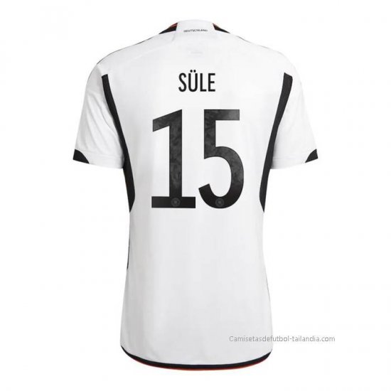 1ª Camiseta Alemania Jugador Sule 2022 - Haga un click en la imagen para cerrar