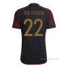 2ª Camiseta Alemania Jugador Ter Stegen 2022
