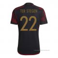 2ª Camiseta Alemania Jugador Ter Stegen 2022