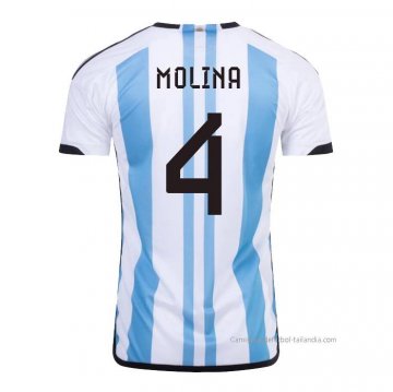 1ª Camiseta Argentina Jugador Molina 2022