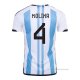 1ª Camiseta Argentina Jugador Molina 2022