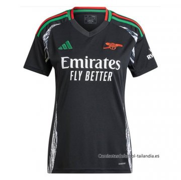 2ª Camiseta Arsenal Mujer 2024-2025 2ª Camiseta Arsenal Mujer 2024-2025