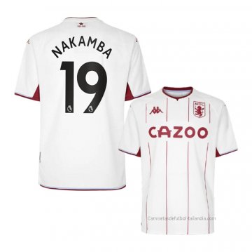 2ª Camiseta Aston Villa Jugador Nakamba 2021-2022 2ª Camiseta Aston Villa Jugador Nakamba 2021-2022