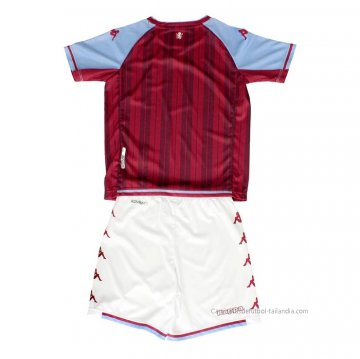 1ª Camiseta Aston Villa Nino 2021-2022