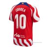 1ª Camiseta Atletico Madrid Jugador Correa 2022-2023 1ª Camiseta Atletico Madrid Jugador Correa 2022-2023