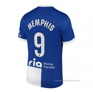2ª Camiseta Atletico Madrid Jugador Memphis 2023-2024 2ª Camiseta Atletico Madrid Jugador Memphis 2023-2024