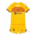 4ª Camiseta Barcelona Nino 2022-2023