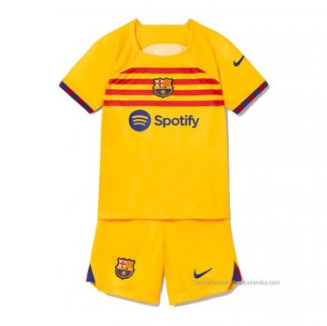 4ª Camiseta Barcelona Nino 2022-2023 4ª Camiseta Barcelona Nino 2022-2023