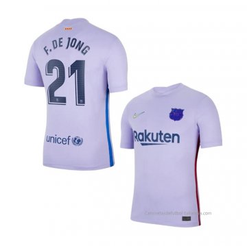 2ª Camiseta Barcelona Jugador F.De Jong 2021-2022 2ª Camiseta Barcelona Jugador F.De Jong 2021-2022