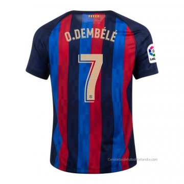 1ª Camiseta Barcelona Jugador O.Dembele 2022-2023 1ª Camiseta Barcelona Jugador O.Dembele 2022-2023