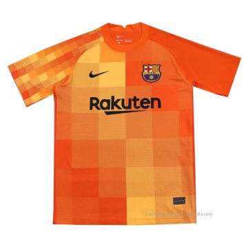 Camiseta Barcelona Portero 2021-2022 Naranja Camiseta Barcelona Portero 2021-2022 Naranja