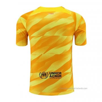Camiseta Barcelona Portero 2023-2024 Amarillo