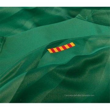 Camiseta Barcelona Portero Manga Larga 2023-2024 Verde