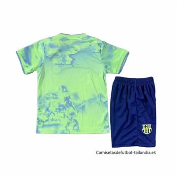Camiseta Barcelona Special Nino 2025-2026 Verde