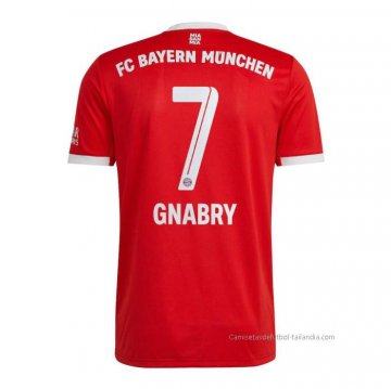1ª Camiseta Bayern Munich Jugador Gnabry 2022-2023 1ª Camiseta Bayern Munich Jugador Gnabry 2022-2023
