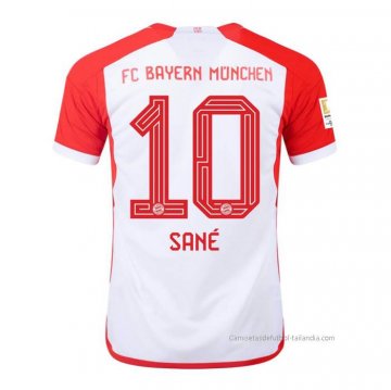 1ª Camiseta Bayern Munich Jugador Sane 2023-2024 1ª Camiseta Bayern Munich Jugador Sane 2023-2024