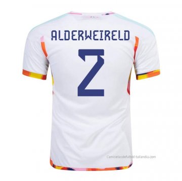 2ª Camiseta Belgica Jugador Alderweireld 2022 2ª Camiseta Belgica Jugador Alderweireld 2022