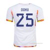 2ª Camiseta Belgica Jugador Doku 2022
