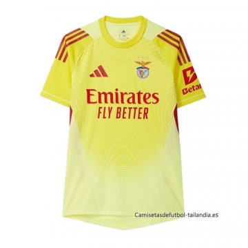 Camiseta Benfica Portero 2025-2026 Amarillo Camiseta Benfica Portero 2025-2026 Amarillo