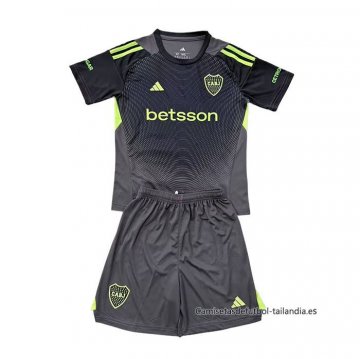 Camiseta Boca Juniors Portero Nino 2025 Negro Camiseta Boca Juniors Portero Nino 2025 Negro