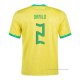 1ª Camiseta Brasil Jugador Danilo 2022