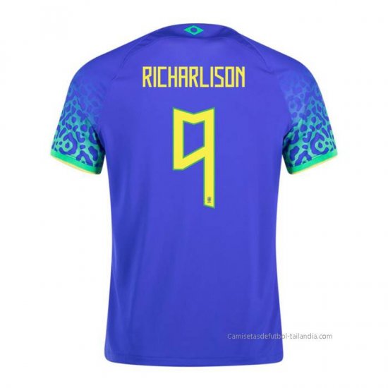 2ª Camiseta Brasil Jugador Richarlison 2022 - Haga un click en la imagen para cerrar