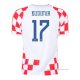 1ª Camiseta Croacia Jugador Budimir 2022