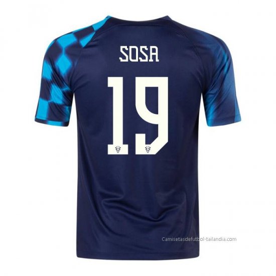 2ª Camiseta Croacia Jugador Sosa 2022 - Haga un click en la imagen para cerrar