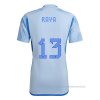 2ª Camiseta Espana Jugador Raya 2022