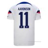 1ª Camiseta Estados Unidos Jugador Aaronson 2022