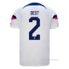 1ª Camiseta Estados Unidos Jugador Dest 2022