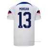 1ª Camiseta Estados Unidos Jugador Morgan 2022