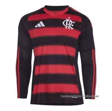 1ª Camiseta Flamengo Manga Larga 2025-2026