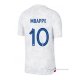 2ª Camiseta Francia Jugador Mbappe 2022