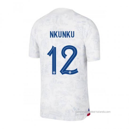 2ª Camiseta Francia Jugador Nkunku 2022 - Haga un click en la imagen para cerrar