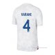 2ª Camiseta Francia Jugador Varane 2022